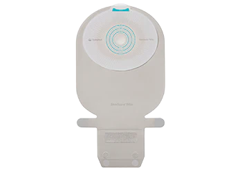Coloplast Sensura Mio One-Piece Drainable Pouch With Easiclose Wide-Outlet, Transparent 11" (28cm), Non-Convex, Stoma Opening 3/8" - 2-1/8" (10mm - 55mm) - Box of 10