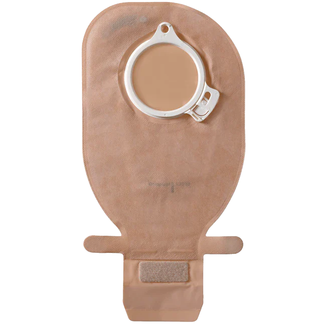 Coloplast Assura Two-Piece Drainable Pouch, Easiclose, Opaque 9" (23cm), Flange 1-9/16" (40mm) - Box of 10