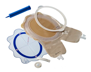 Coloplast Fistula & Wound Management System, 4-1/8" - 6-1/4" (10.4cm - 15.9cm) - Box of 6