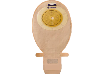 Coloplast Sensura One-Piece Drainable Pouch With Easiclose Wide-Outlet, Opaque 12" (30cm), Non-Convex, Stoma Opening 1-3/8" (35mm) - Box of 10