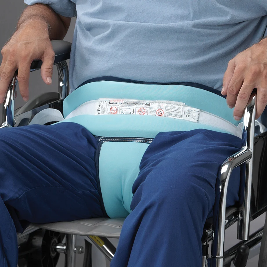 Posey PELVIC SOFT BELT W/ CENTER STRAP