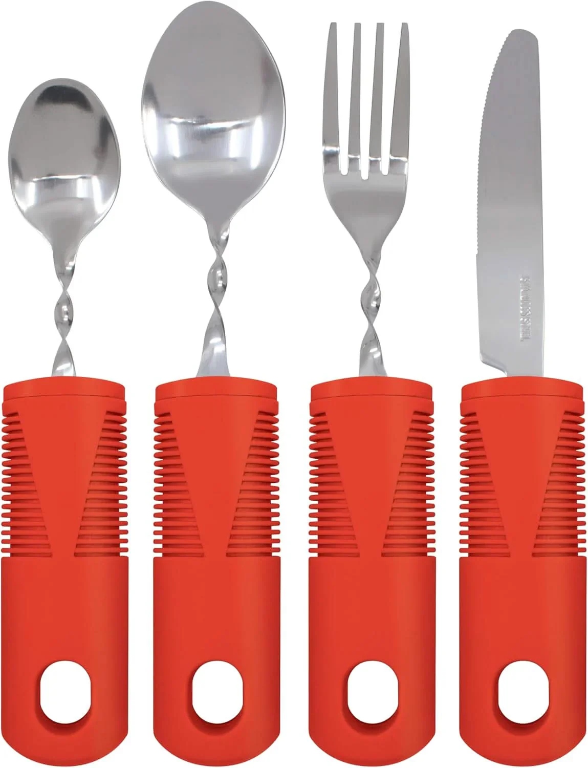 Carex Adaptive Eating Utensils Set