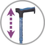 Drive Medical Airgo Folding Canes - Image 4