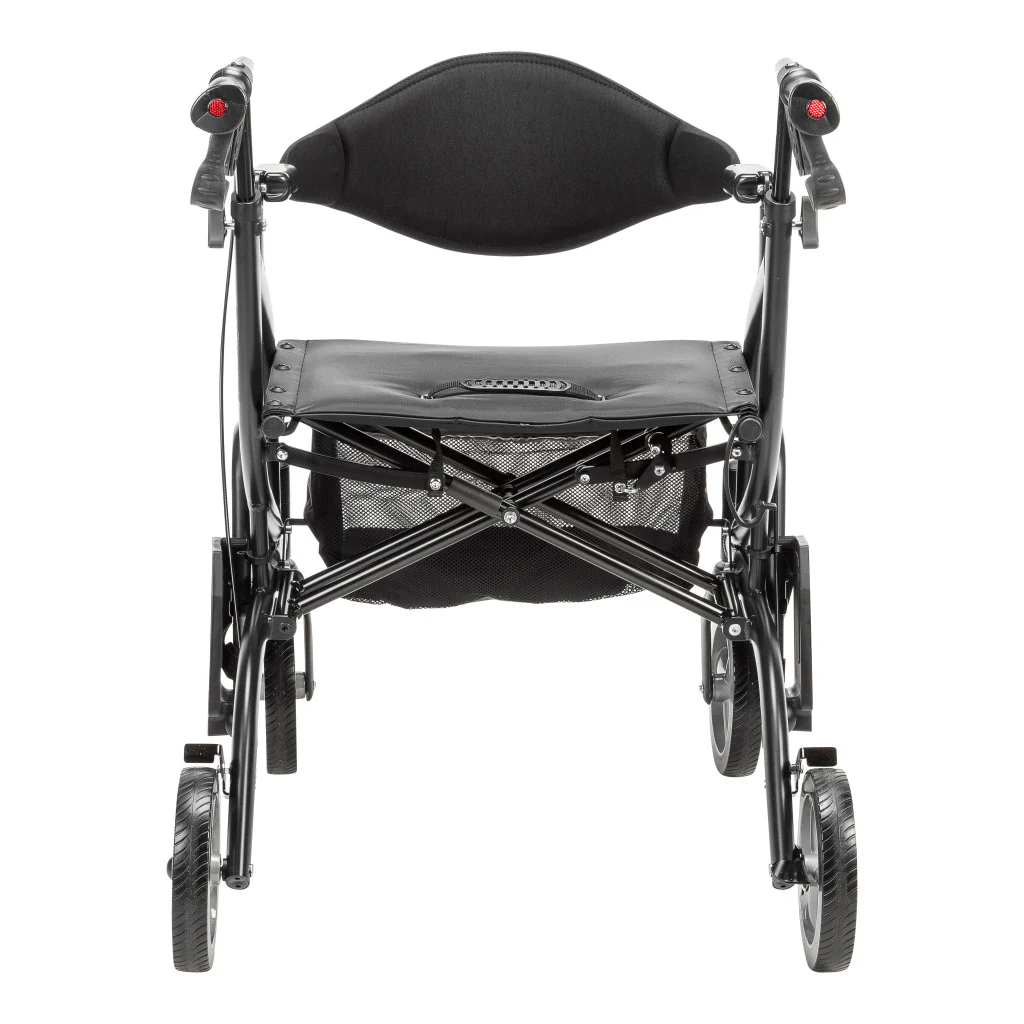 Drive Medical Airgo Fusion 2 in 1 Folding Rollator and Transport Chair - Image 15