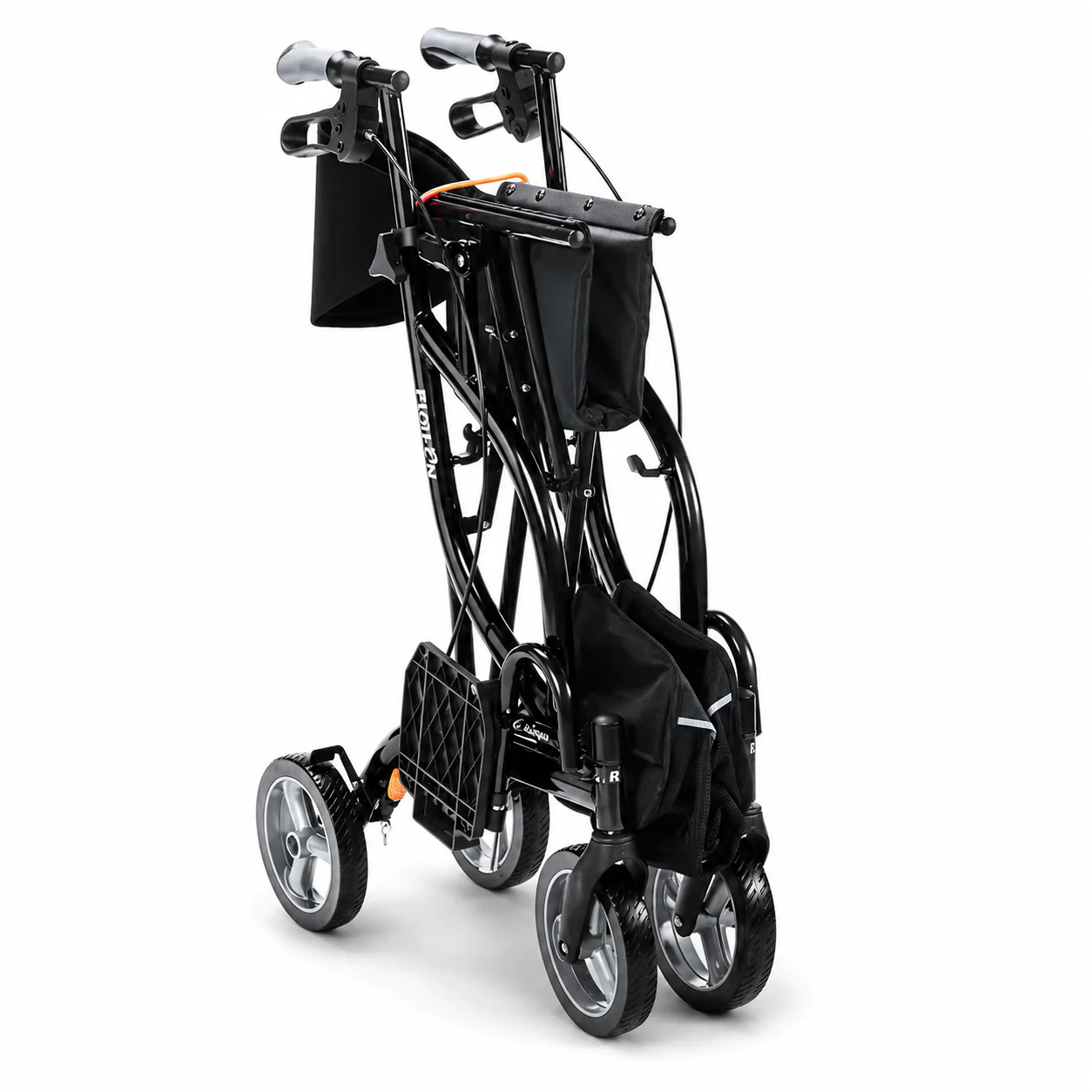 Drive Medical Airgo Fusion 2 in 1 Folding Rollator and Transport Chair - Image 5