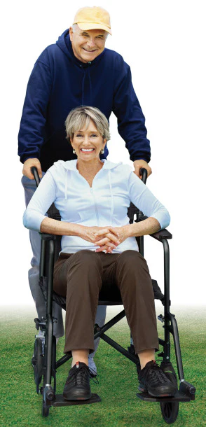Drive Medical Aluminum Transport Chair 19" - Image 2