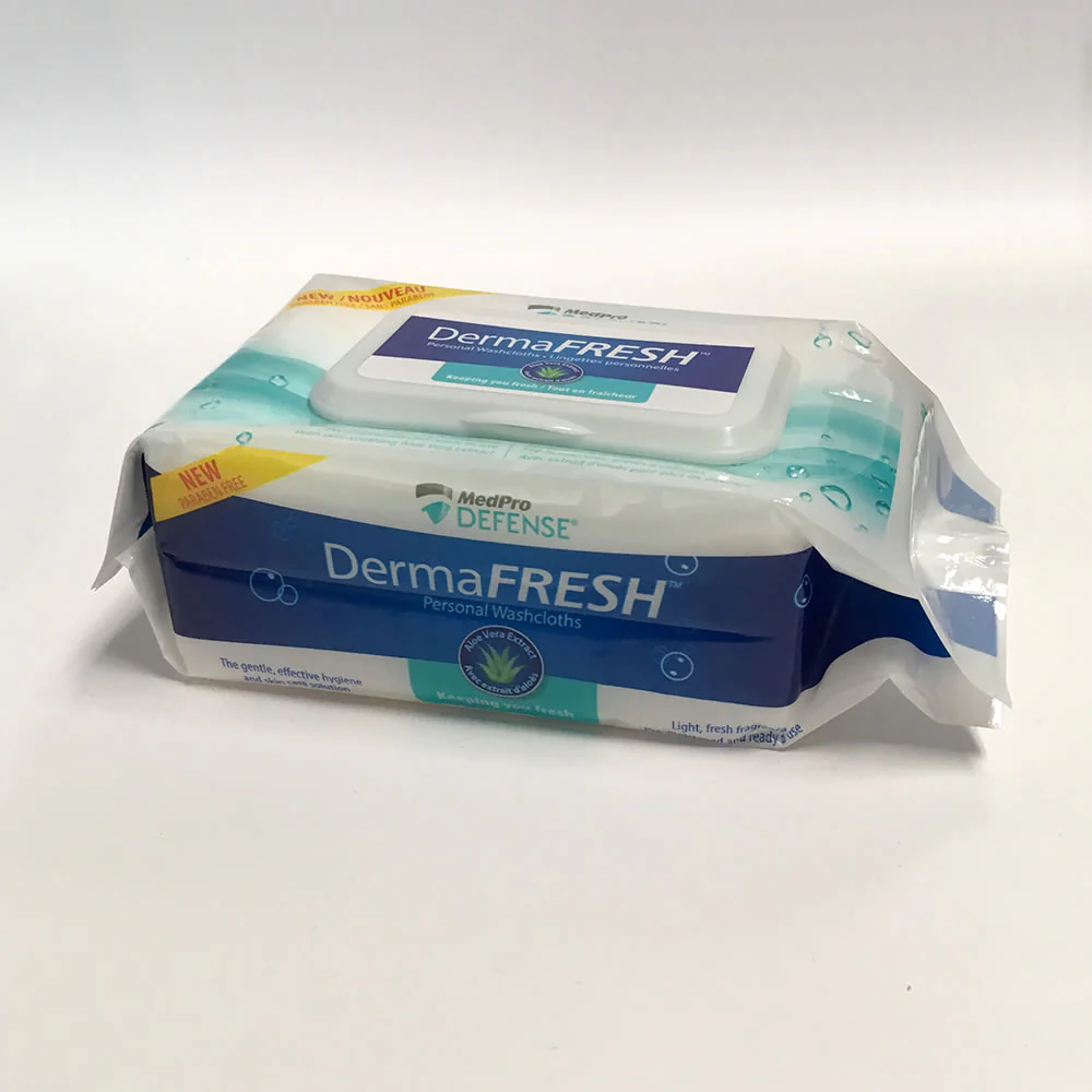 AMG Medical DermaFresh Personal Washcloths