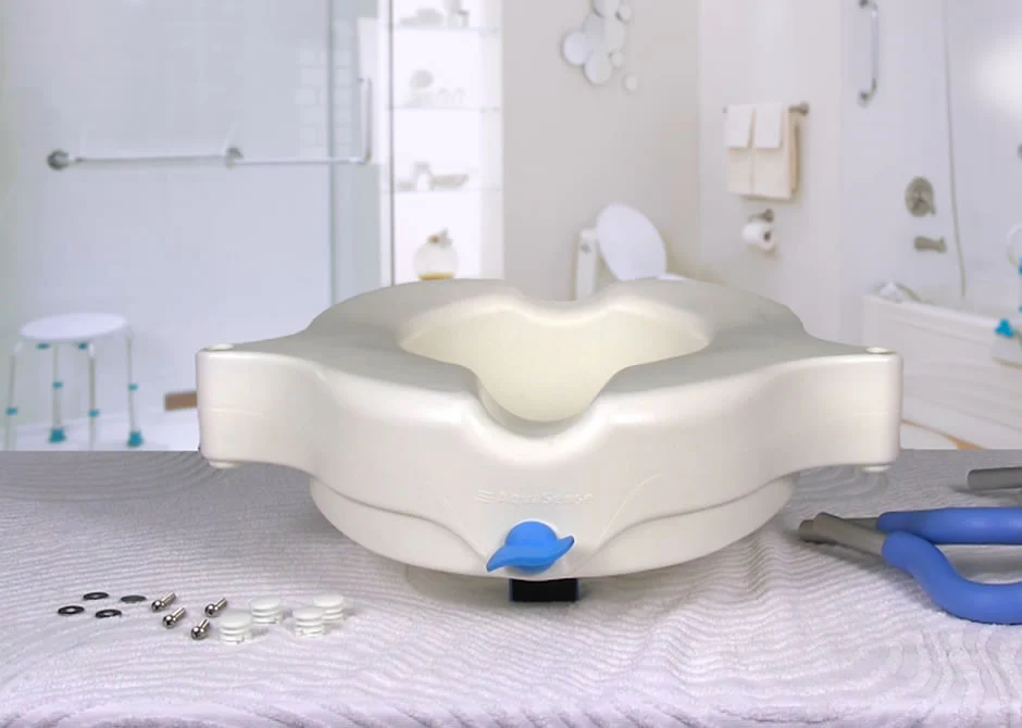 Drive Medical Aquasense 3-in-1 Raised Toilet Seat - Image 3