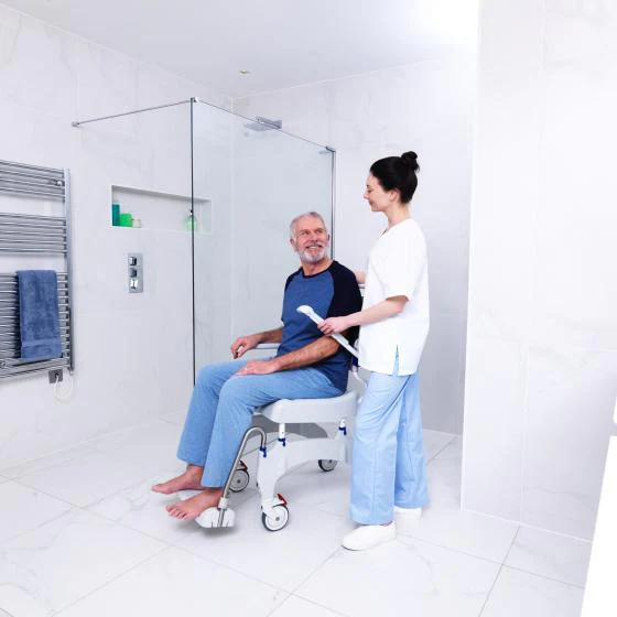 Invacare Aquatec Ocean Ergo XL Shower Commode - Image 4