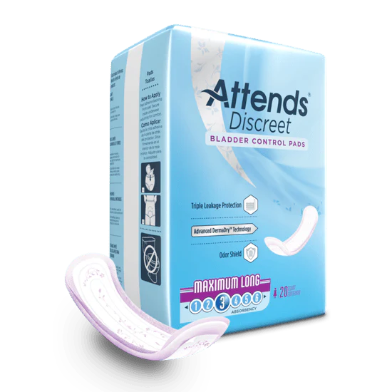 Attends Discreet Maximum Long Pad