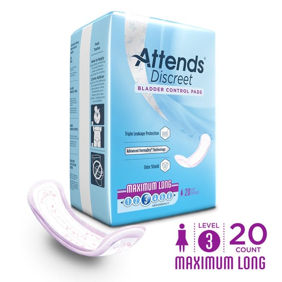 Attends Discreet Maximum Long Pad - Image 2