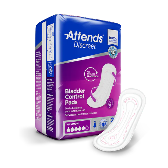 Attends Discreet Maximum Pad 14.5" 800 ml - Image 2