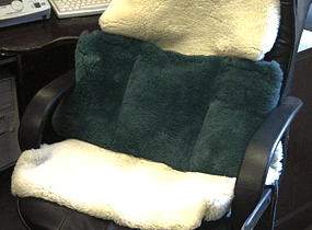 Australian Sheepskin Apparel Lumbar Support