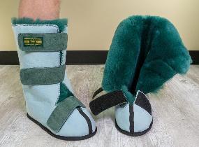 Australian Sheepskin Apparel Long Boots With Rubber Sole