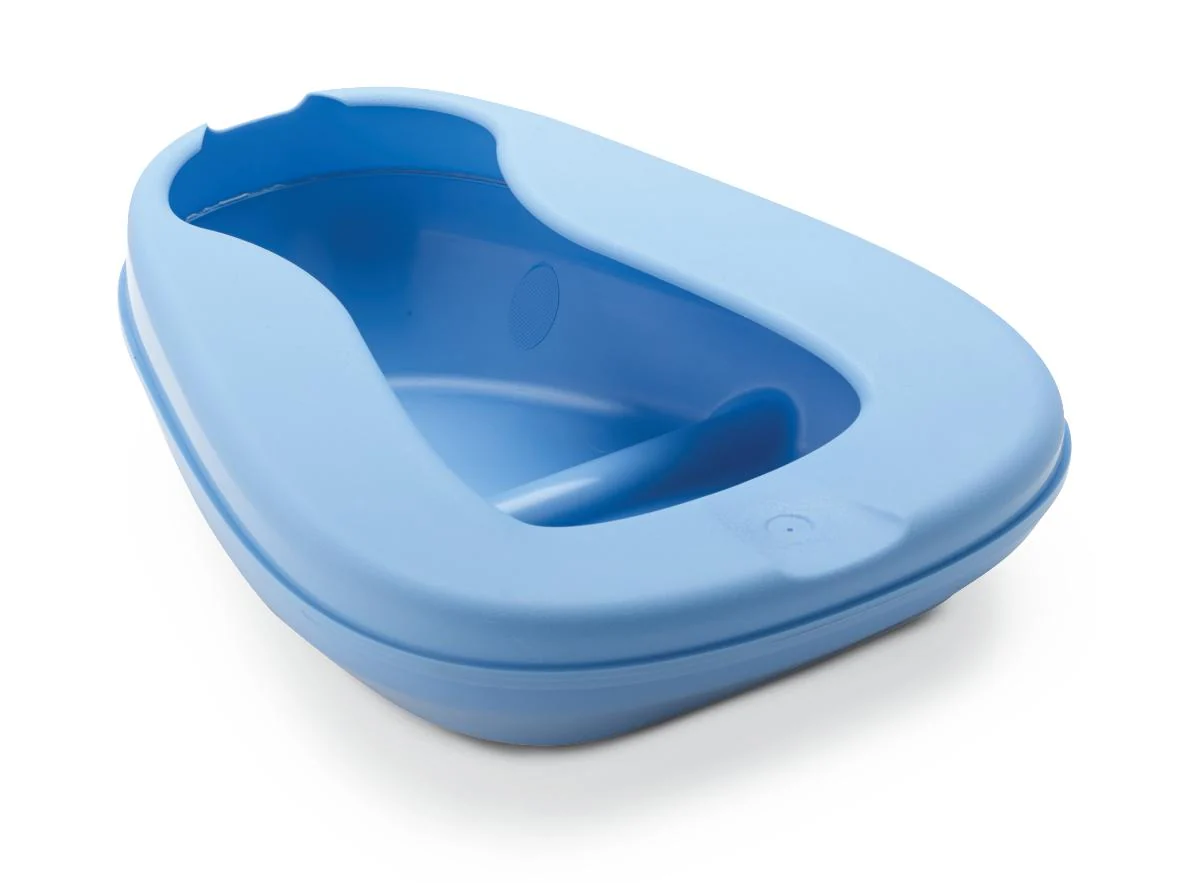 Medline Blue Autoclavable CONTOUR Bedpan