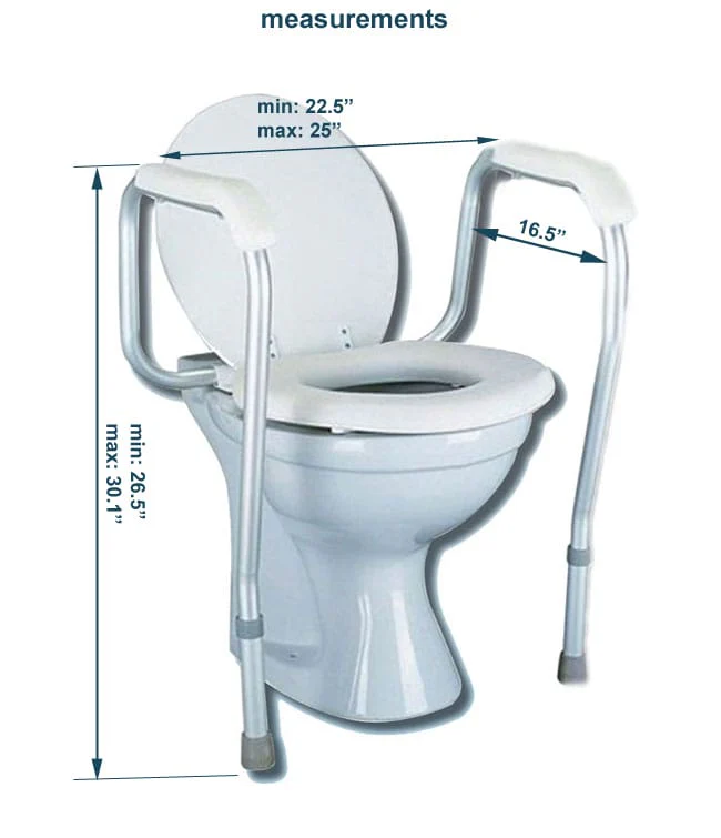 Mobb Healthcare Aluminum Toilet Safety Frame - Image 2