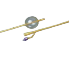 Bard Silastic Staggered Eyes Foley Catheter