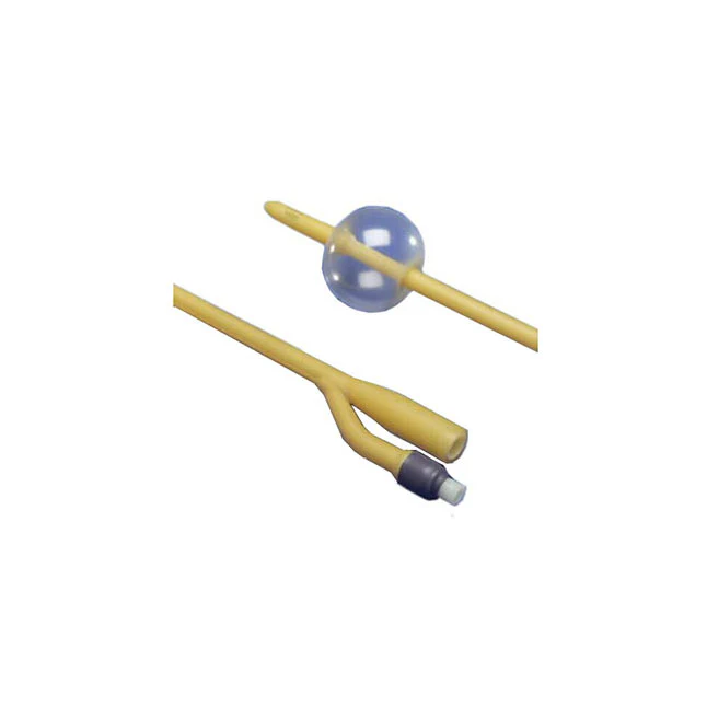 Bard 2-Way Silicone Coated Latex Foley Catheter, 16FR/5cc