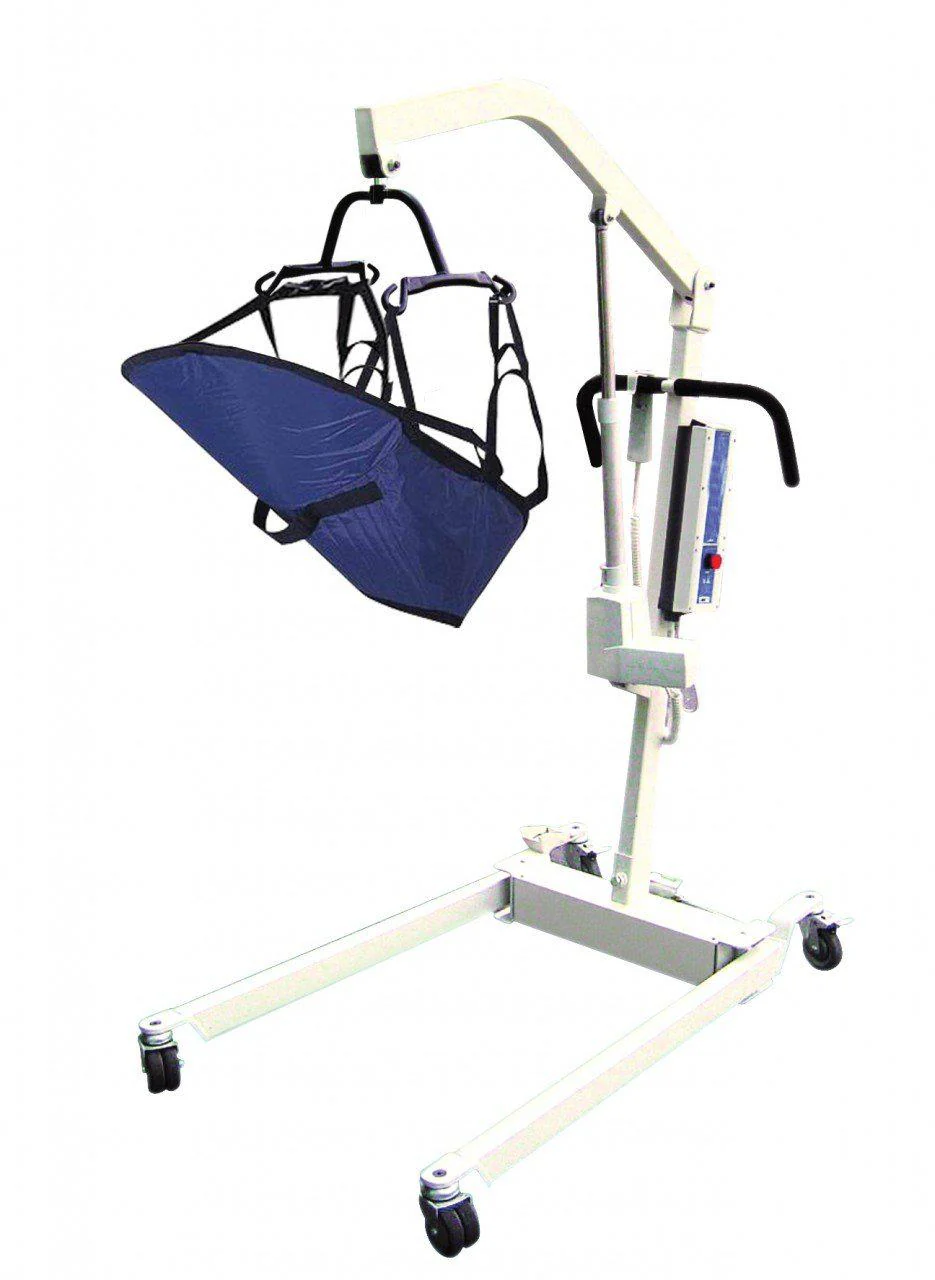 Drive Medical Bariatric Electric Patient Lift with Rechargeable Battery and Six Point Cradle