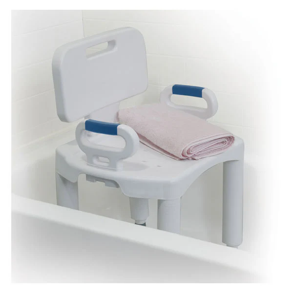 Drive Medical Premium Bath Seat With Back And Arms - Image 5