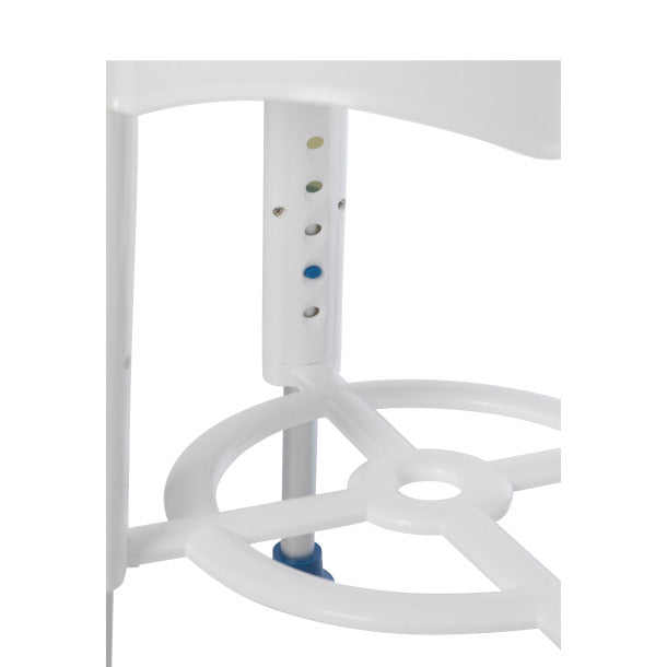Drive Medical Swivel Seat Shower Stool With Padded Rotating Seat - Image 2
