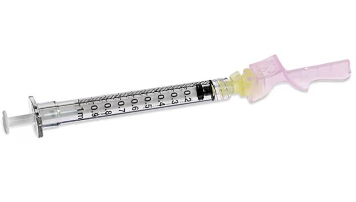 BD Eclipse Safety Hypodermic Syringe & Needle