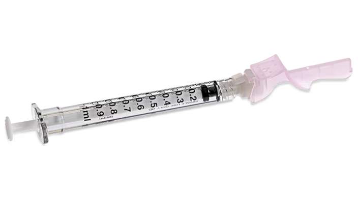 BD Eclipse Safety Hypodermic Syringe & Needle - Image 5