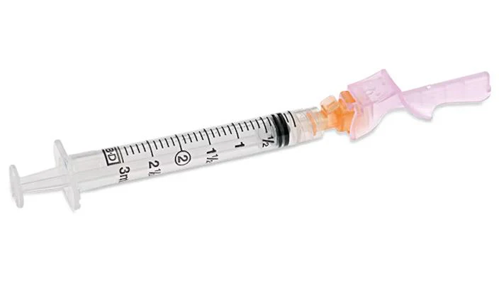 BD Eclipse Safety Hypodermic Syringe & Needle - Image 7