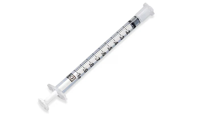 BD Oral Syringe Clear NS Tip Cap