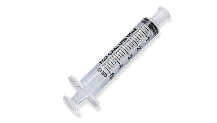 BD Oral Syringe Clear NS Tip Cap - Image 5