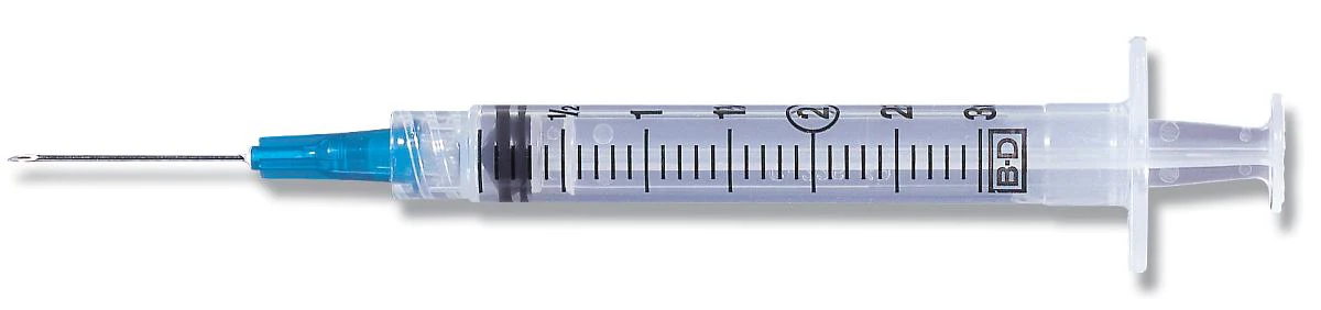 BD Precision Glide Needle & Syringe with Luer Lok - Image 4