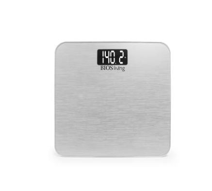 BIOS Living Silver Metallic Digital Scale