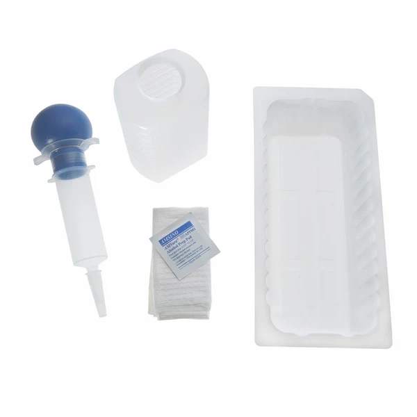 Bower's Medical Irrigation Tray with Bulb Syringe