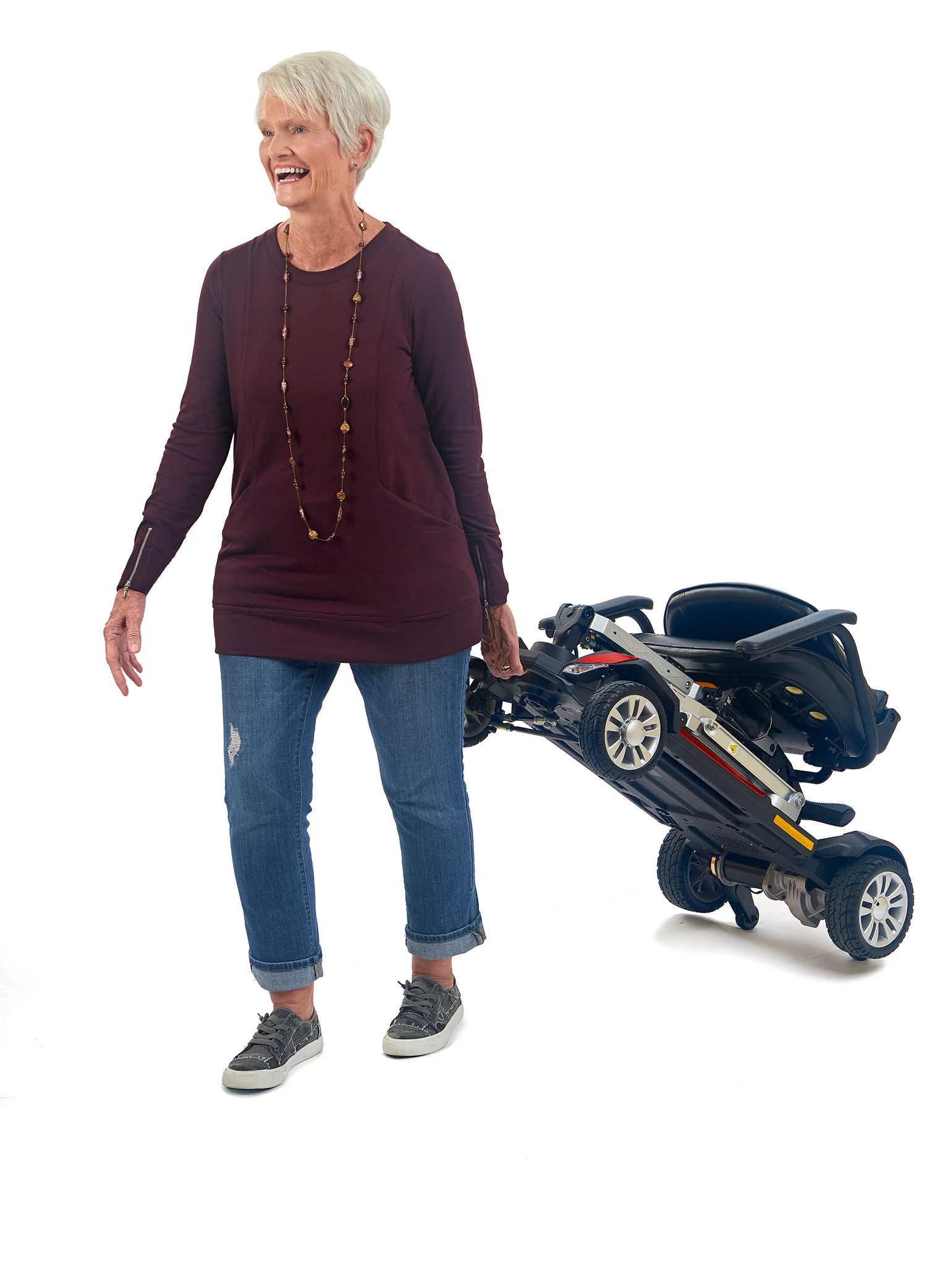 Golden Technologies Buzzaround CarryOn Folding 4-Wheel Scooter - Image 10