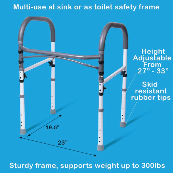 Carex Bathroom Safety Rail - Image 4