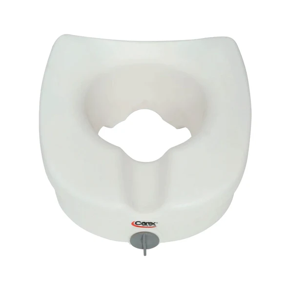 Carex E-Z Lock Locking Raised Toilet Seat