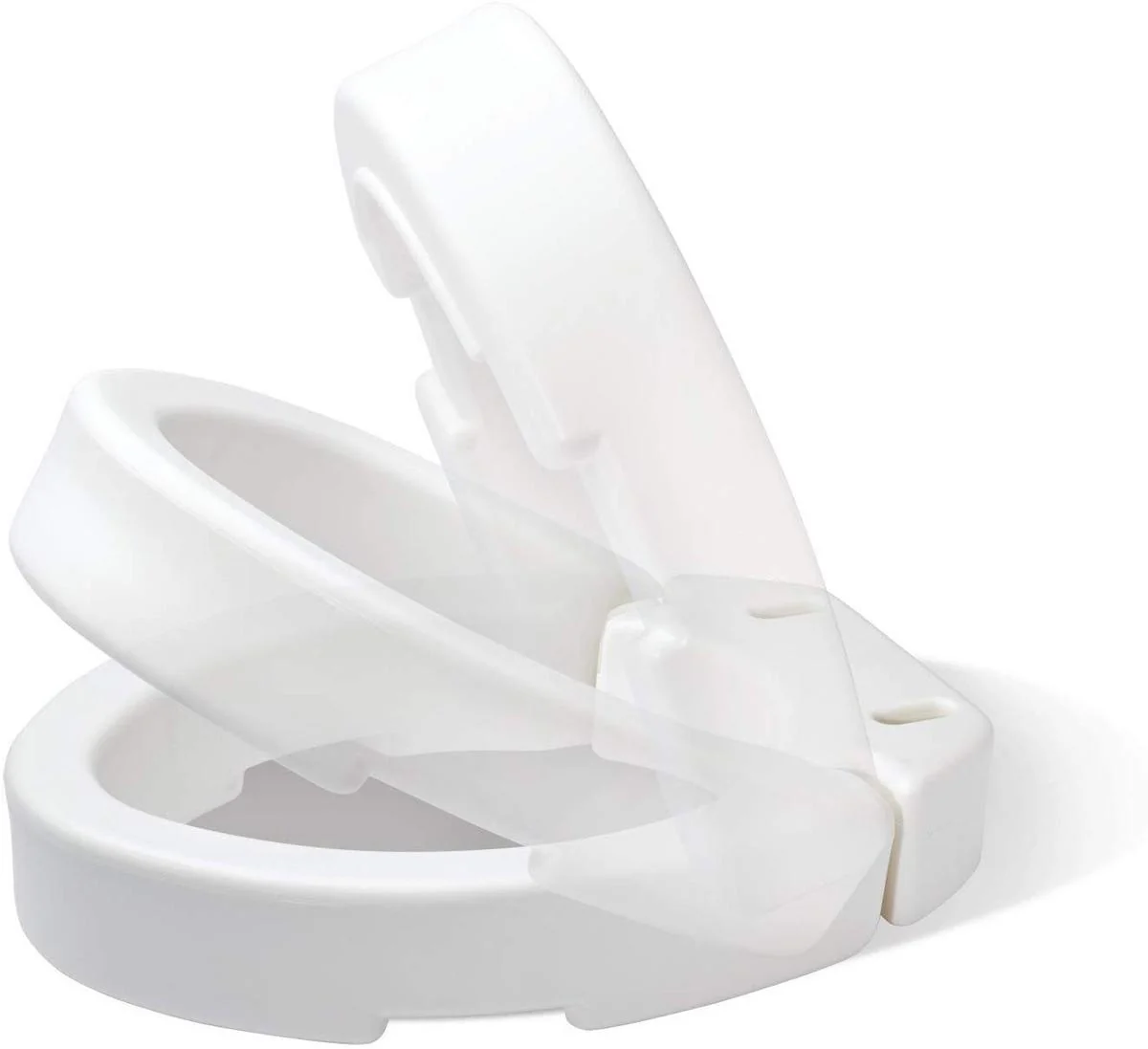 Carex Flip Up Raised Toilet Seat - Image 6