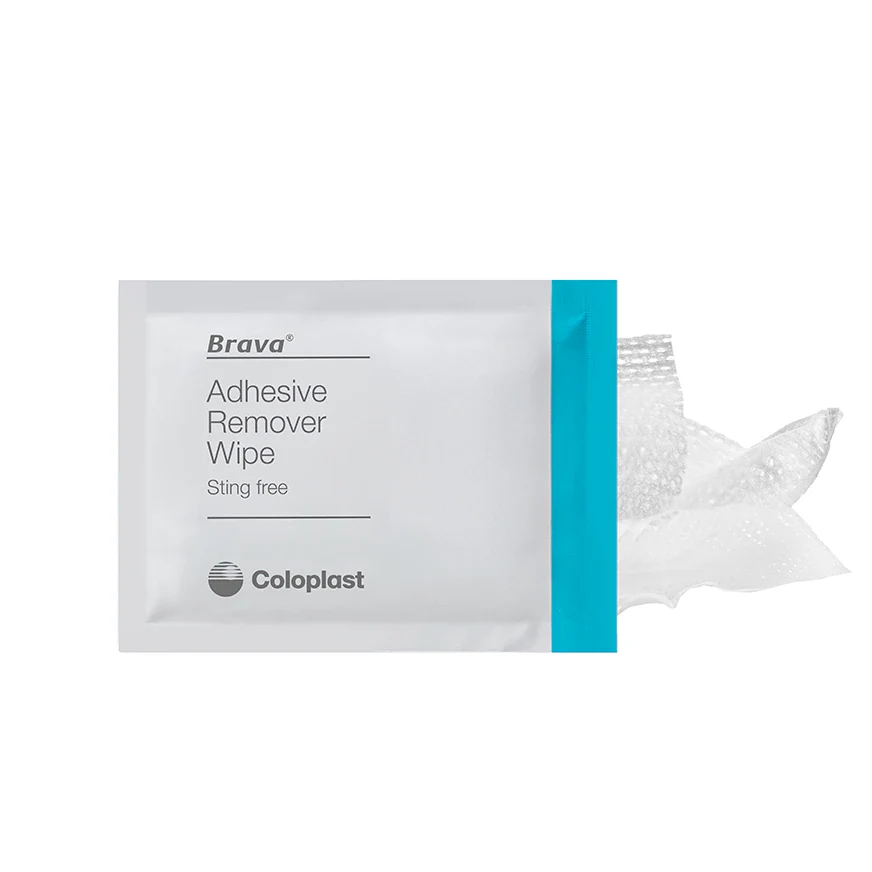 Coloplast Brava Adhesive Remover Wipes - Box of 30