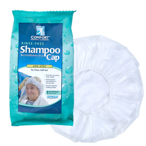 Sage Comfort Rinse-Free Shampoo Caps - Image 2