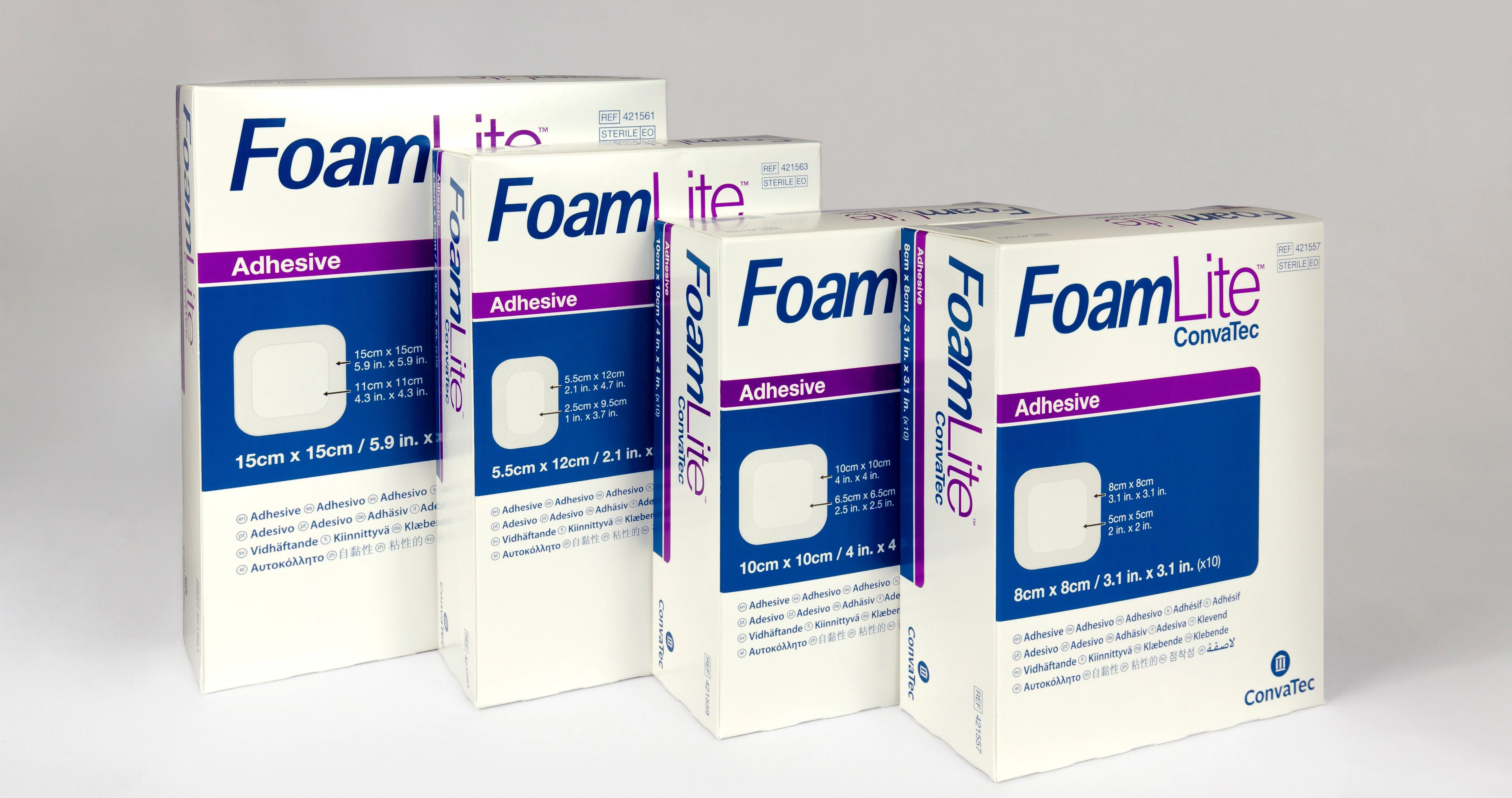 ConvaTec Foam Lite Adhesive Hydrofiber Dressing