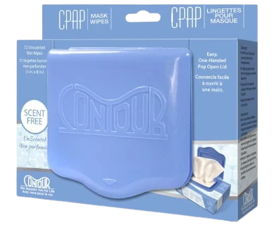 Contour CPAP Flat Pack Mask Wipes - Image 2