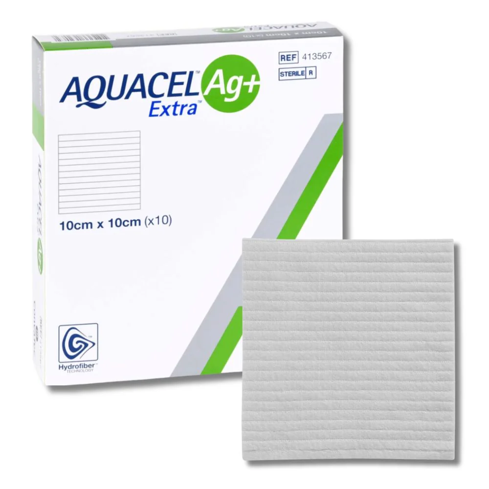 ConvaTec AQUACEL Ag+ Extra Hydrofiber Dressing - Image 3