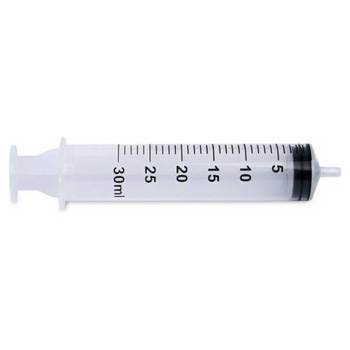 BD Syringe 30 CC Slip Tip Non Sterile