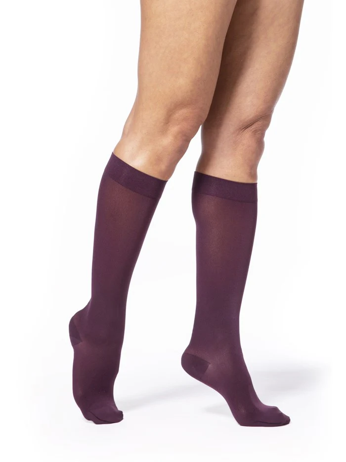 Sigvaris Womens Soft Opaque Knee High 20-30mmHg