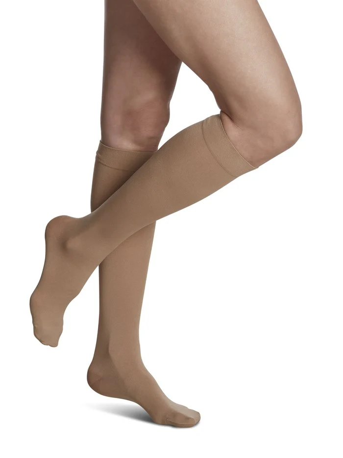 Sigvaris Womens Soft Opaque Knee High 20-30mmHg - Image 3