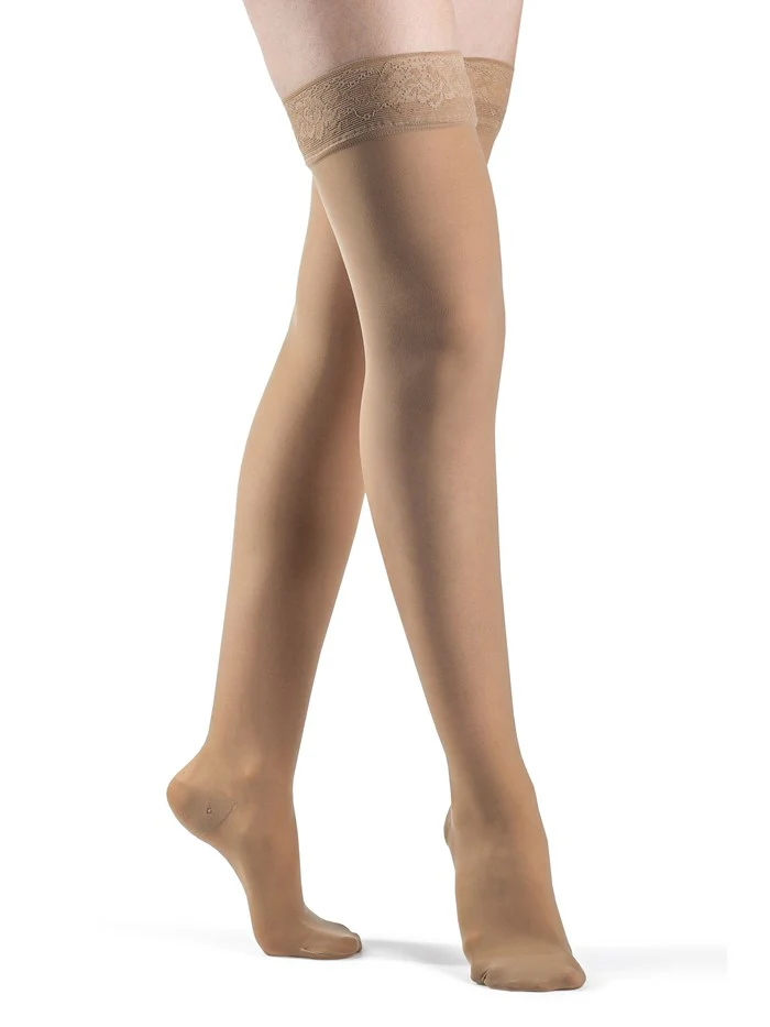 Sigvaris Womens Sheer Thigh High 20-30mmHg - Image 2