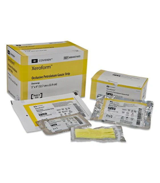 Covidien Xeroform Non-Adherent Occlusive Petrolatum Dressing