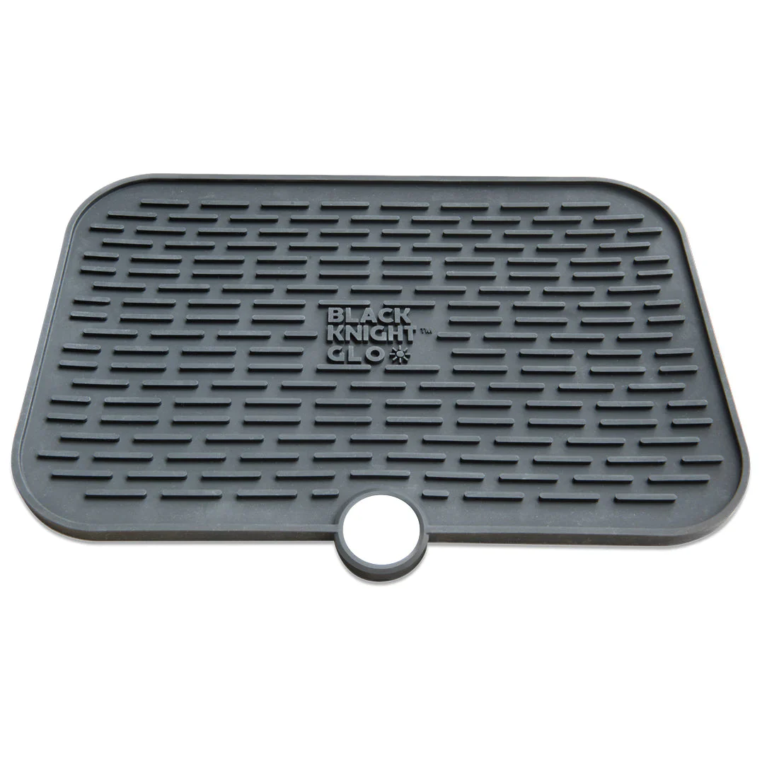 CPAPology CPAP Black Knight Glow Large Mat Black