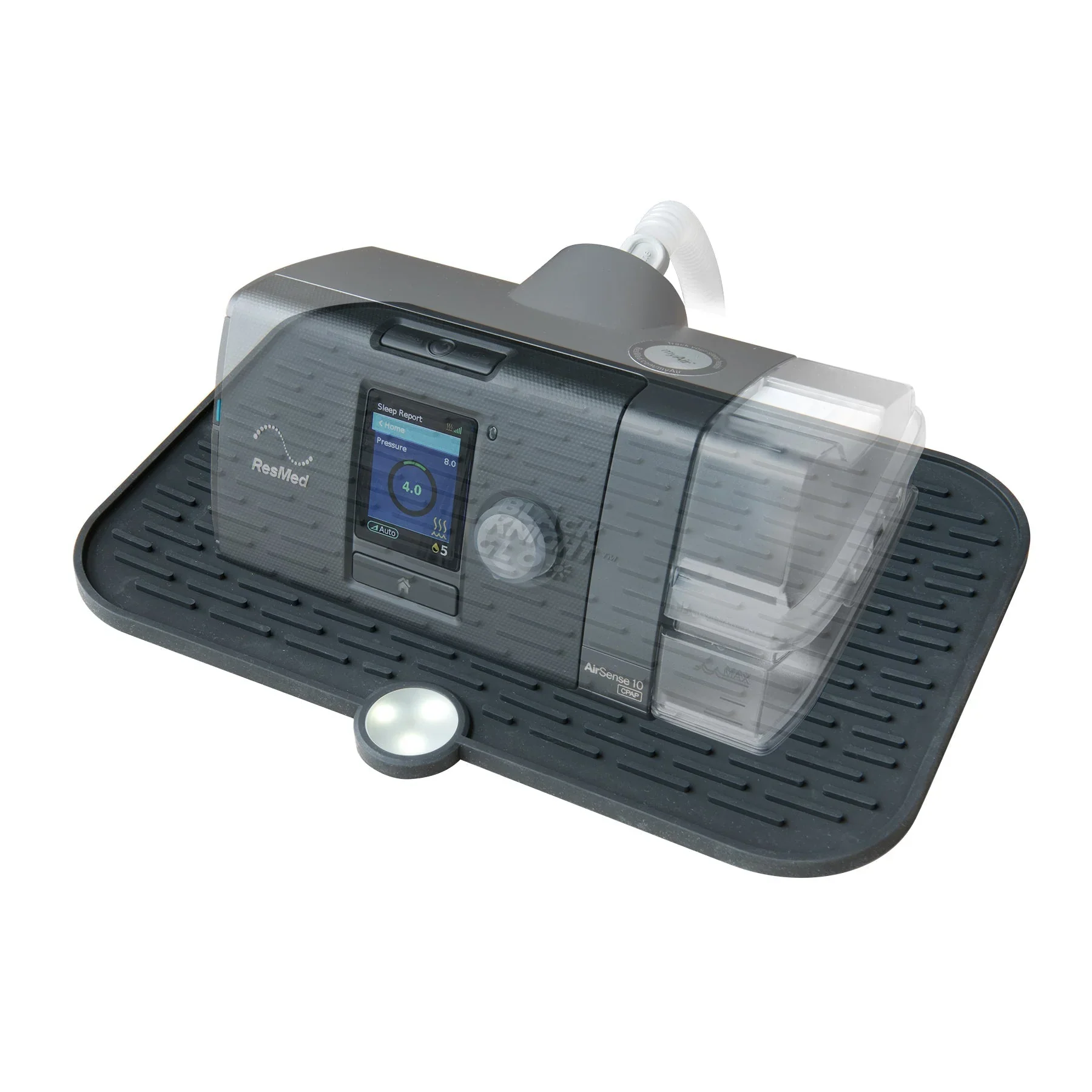 CPAPology CPAP Black Knight Glow Large Mat Black - Image 3