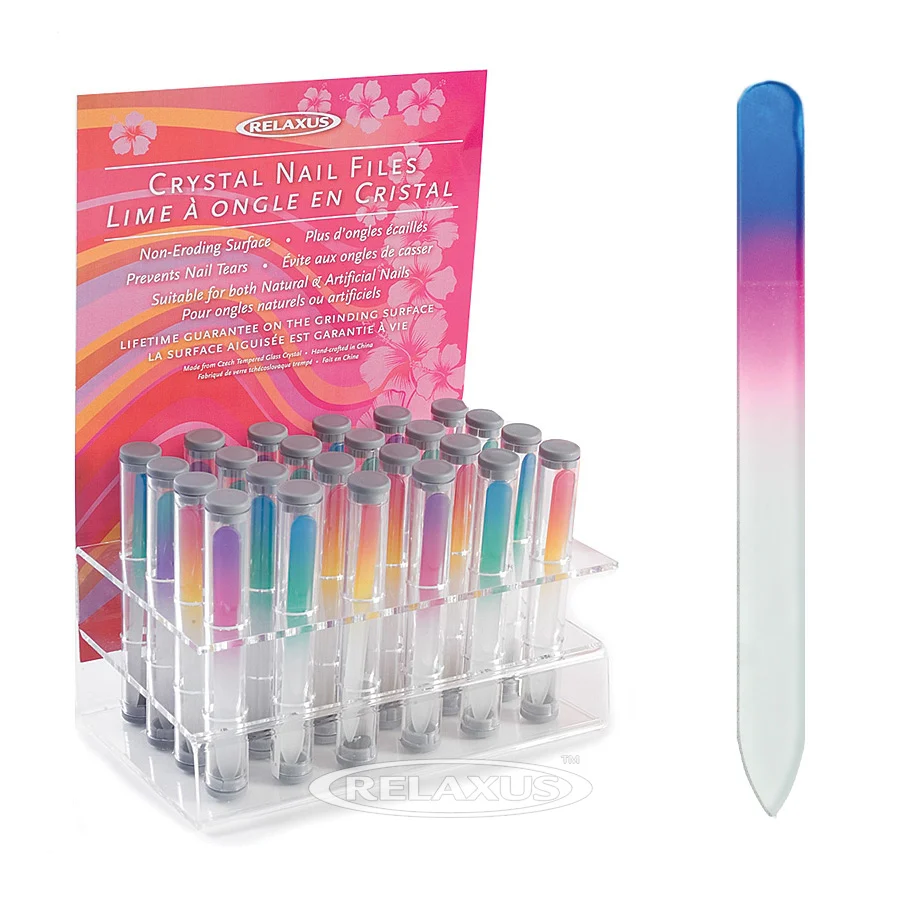 Relaxus Rainbow Crystal Nail File 5.5mm